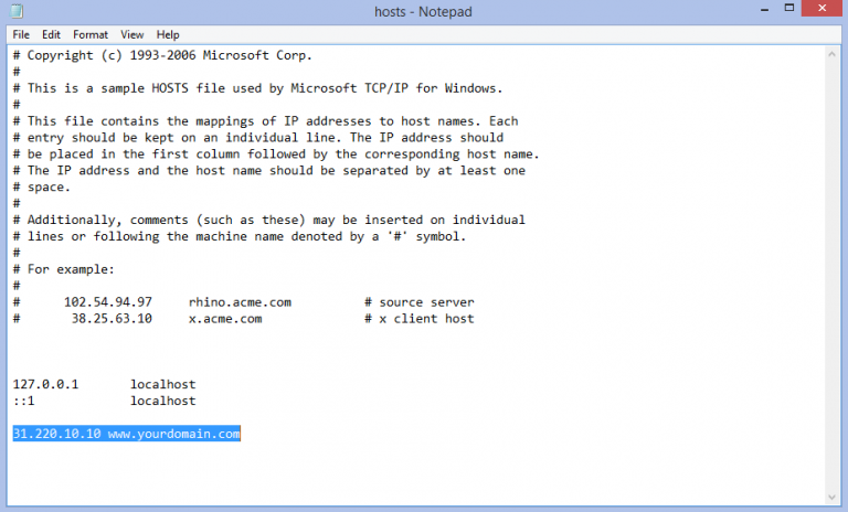 how to check host file entries in linux