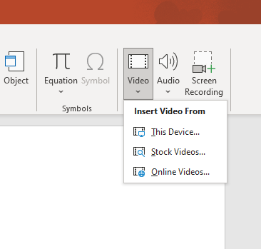 Add video to PowerPoint