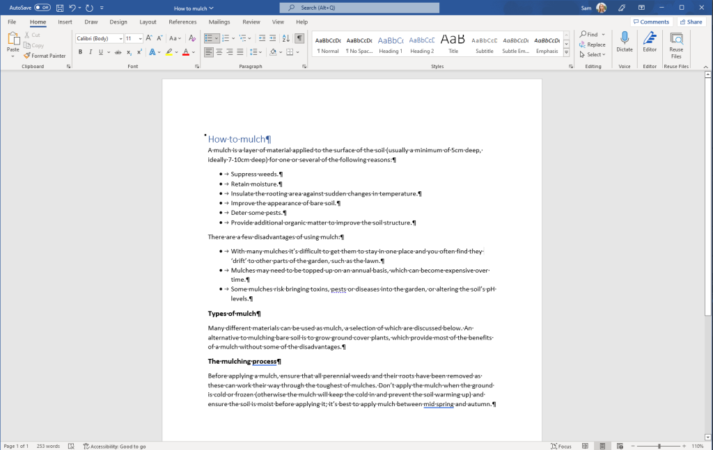 How To Apply Headings In Word Document