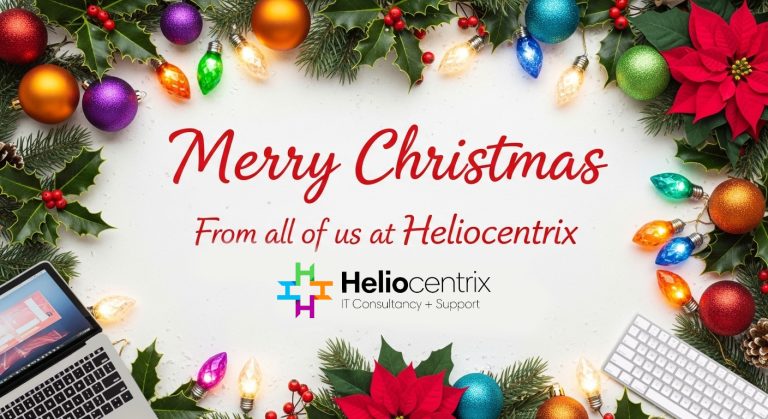 Merry Christmas from all of us at Heliocentrix